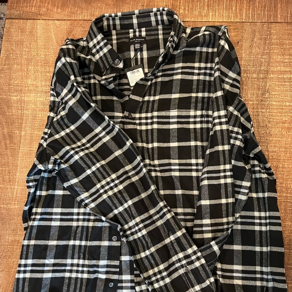 Club Monaco Flannel Shirt